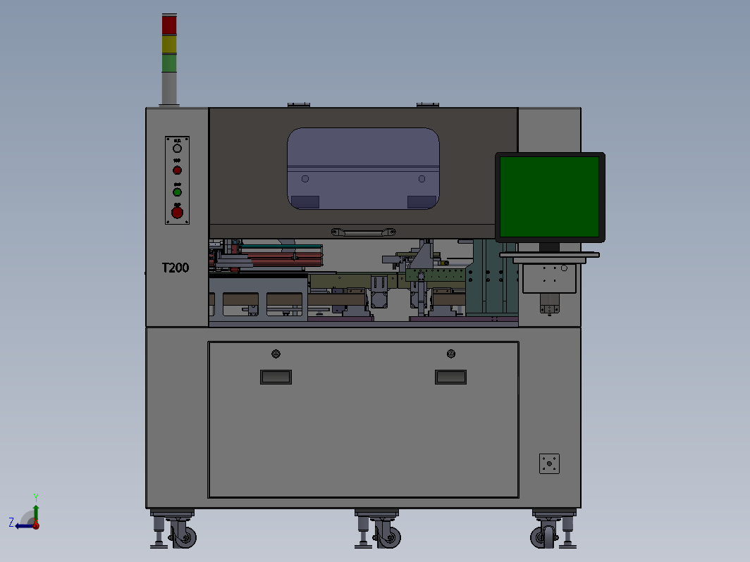 自动化PCB板贴胶机