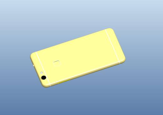 VIVO智能手机模型（带结构）缩略图
