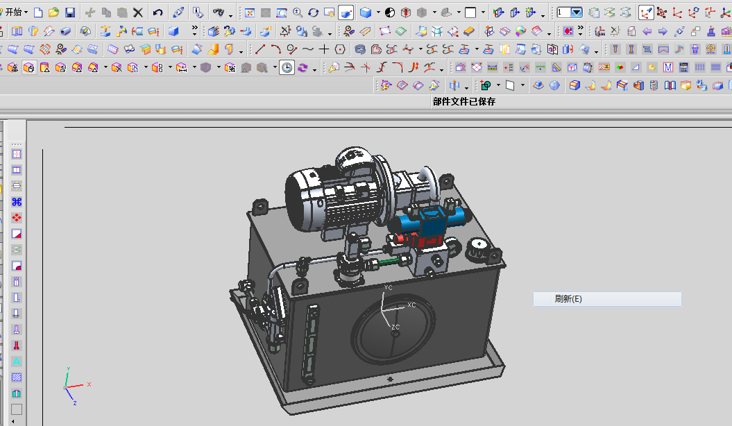 1.5t叉车工作装置液压系统的设计三维UG7.0无参+CAD+说明书