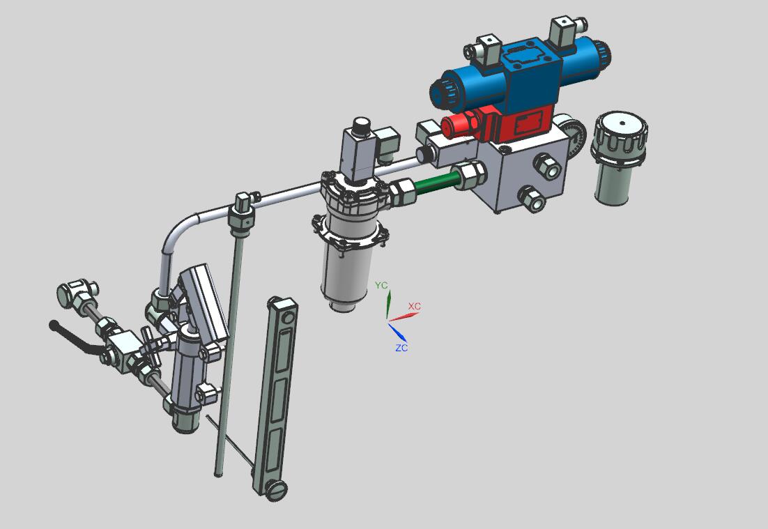 1.5t叉车工作装置液压系统的设计三维UG7.0无参+CAD+说明书