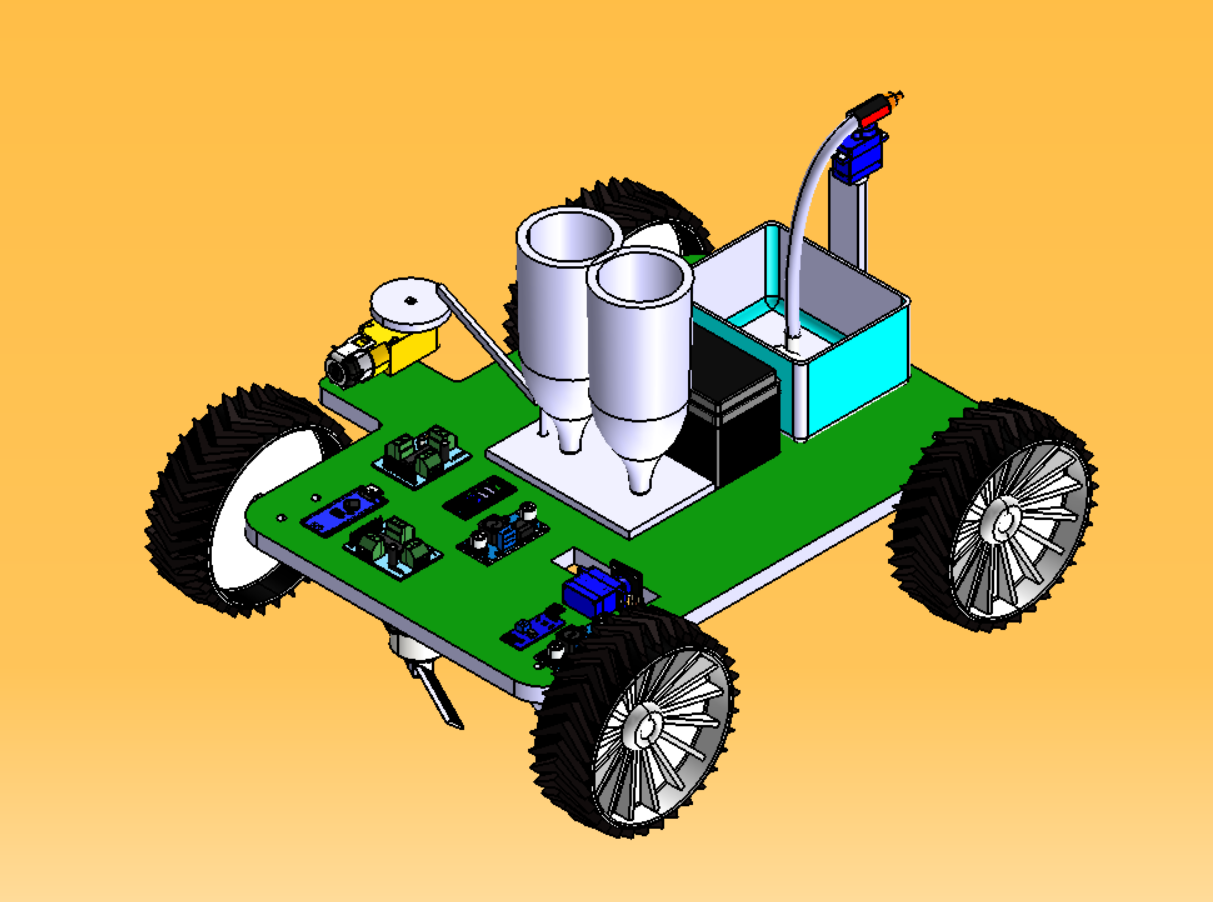智能农业机器人小车