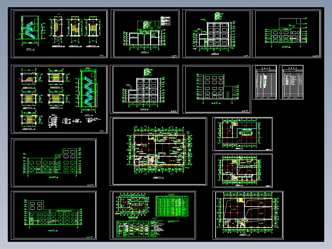 肥料厂建筑图
