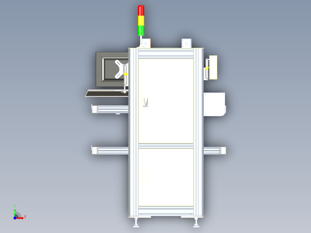 Sticker labeling machine贴标机