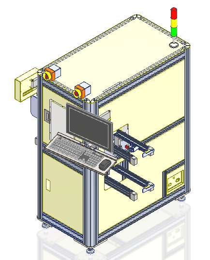 Sticker labeling machine贴标机