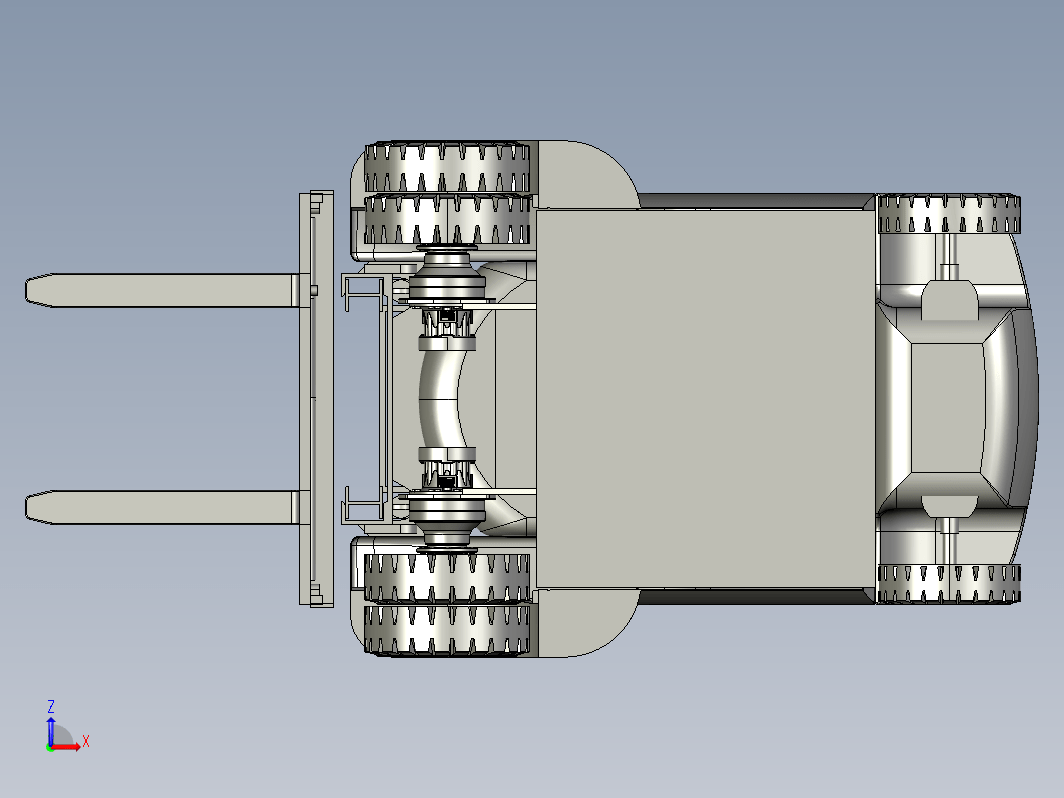 叉车3D图纸