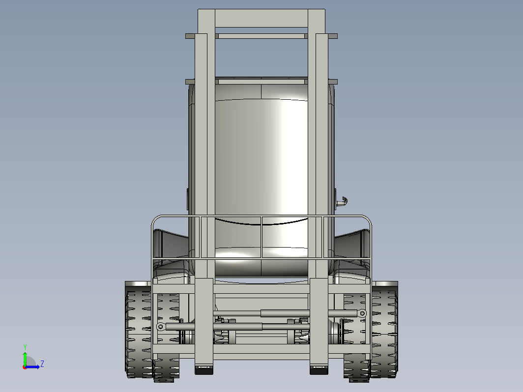 叉车3D图纸