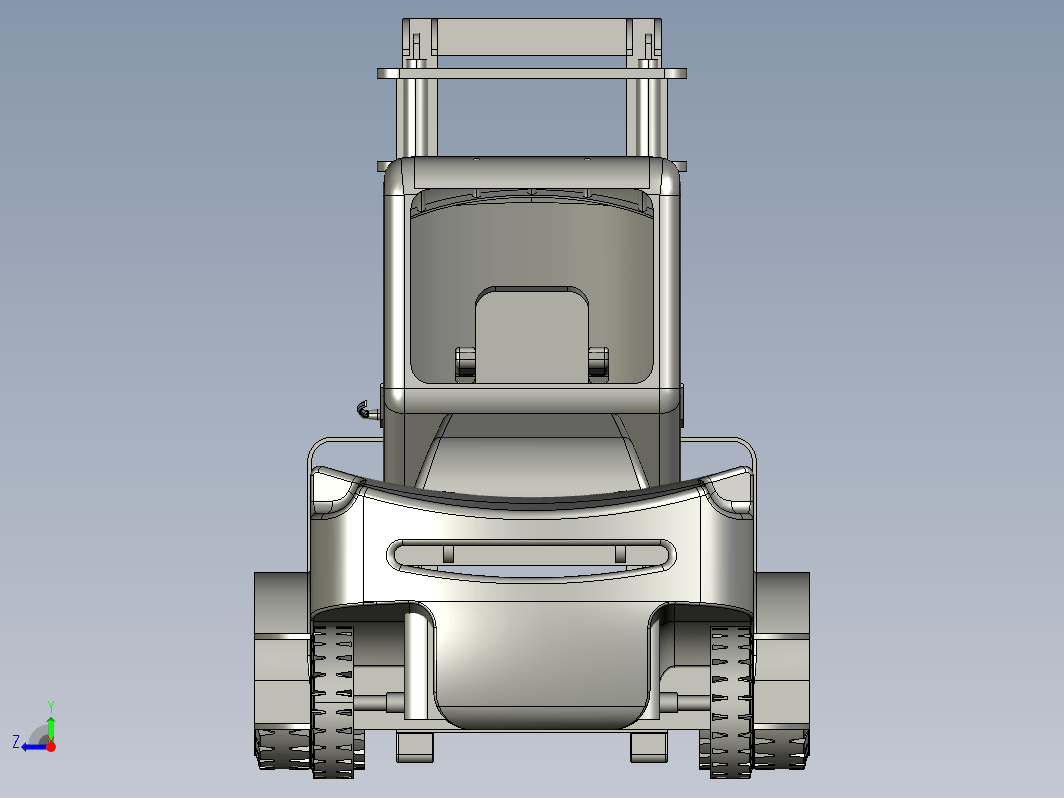 叉车3D图纸