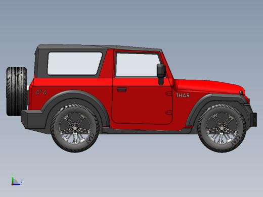 Mahindra Thar吉普车缩略图