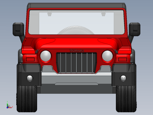 Mahindra Thar吉普车缩略图