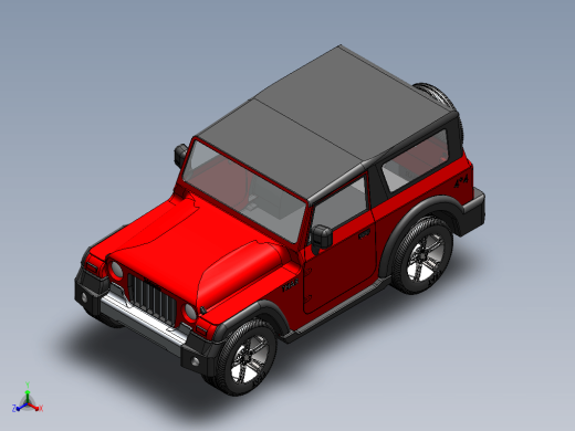 Mahindra Thar吉普车缩略图