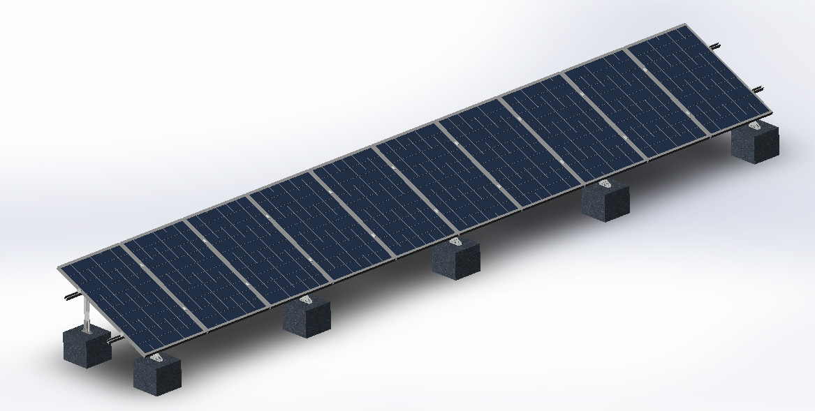 光伏支架太阳能面板安装