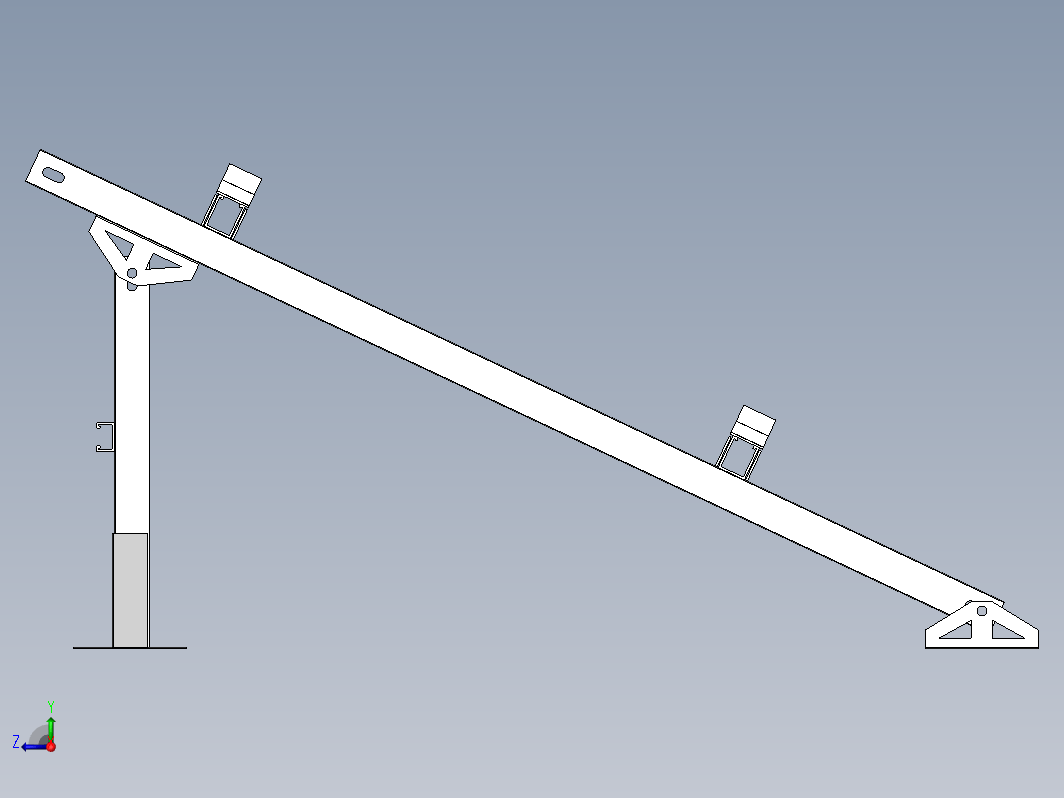 光伏支架太阳能面板安装