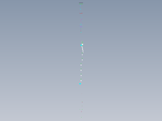 工装夹具模具图纸GWJX36-R3-572结晶机划线（套图3张）缩略图