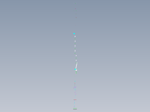 工装夹具模具图纸GWJX36-R3-572结晶机划线（套图3张）缩略图