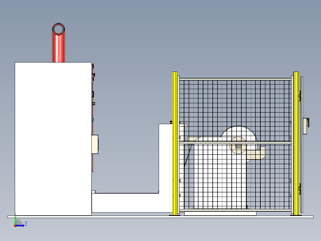 设备安全围栏 safety-fence