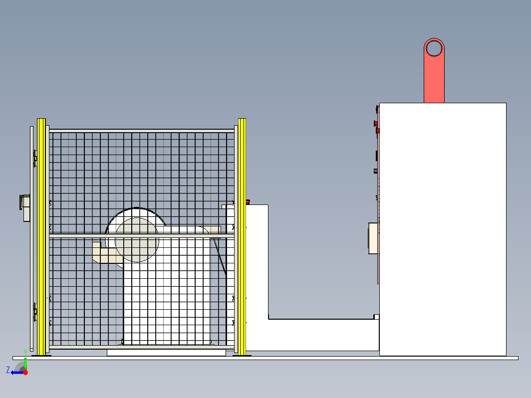 设备安全围栏 safety-fence