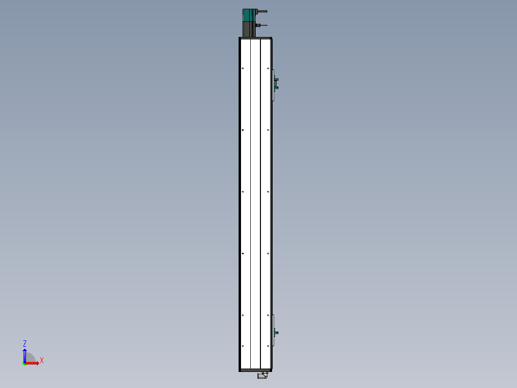 直线运动，行程为800 mm，中央电机XNTD10-800-BС