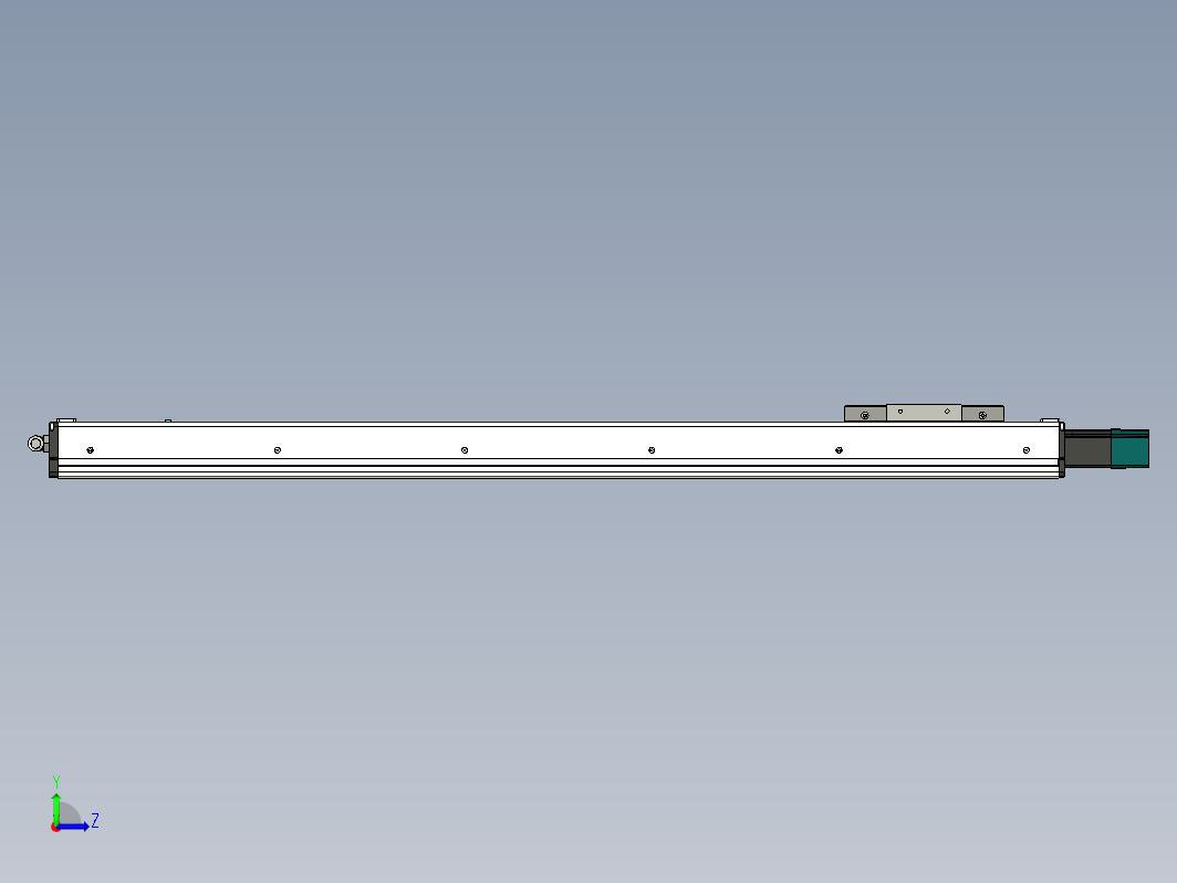 直线运动，行程为800 mm，中央电机XNTD10-800-BС