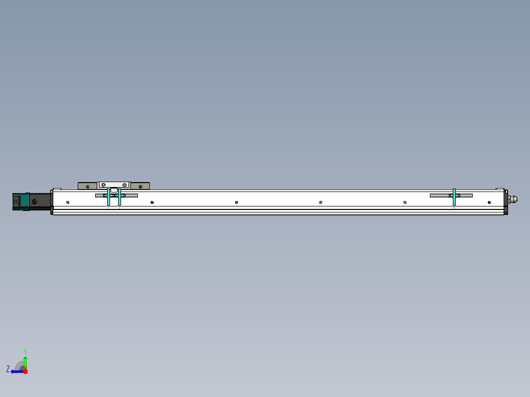 直线运动，行程为800 mm，中央电机XNTD10-800-BС