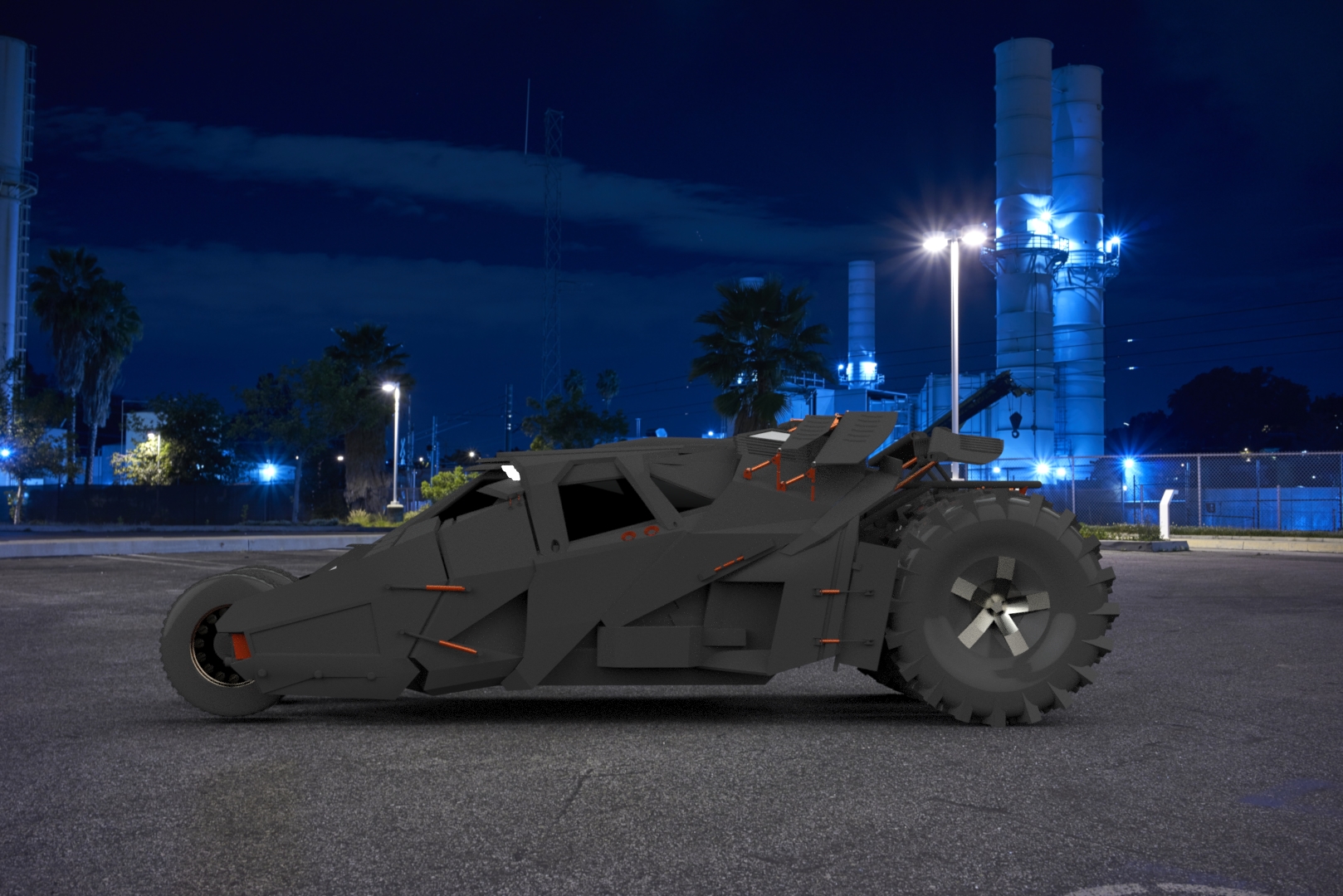 蝙蝠侠跑车