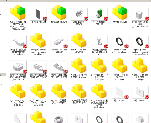 100T压力机非常详细的图纸（精品全套CAD详细图）缩略图