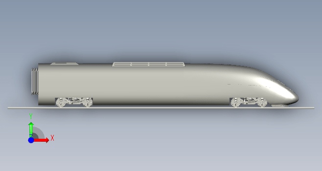 高铁模型设计