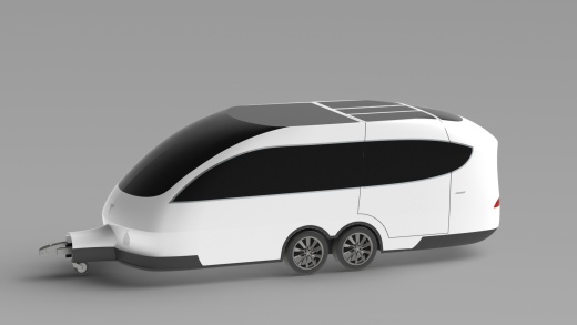 Caravan for Model X房车拖车