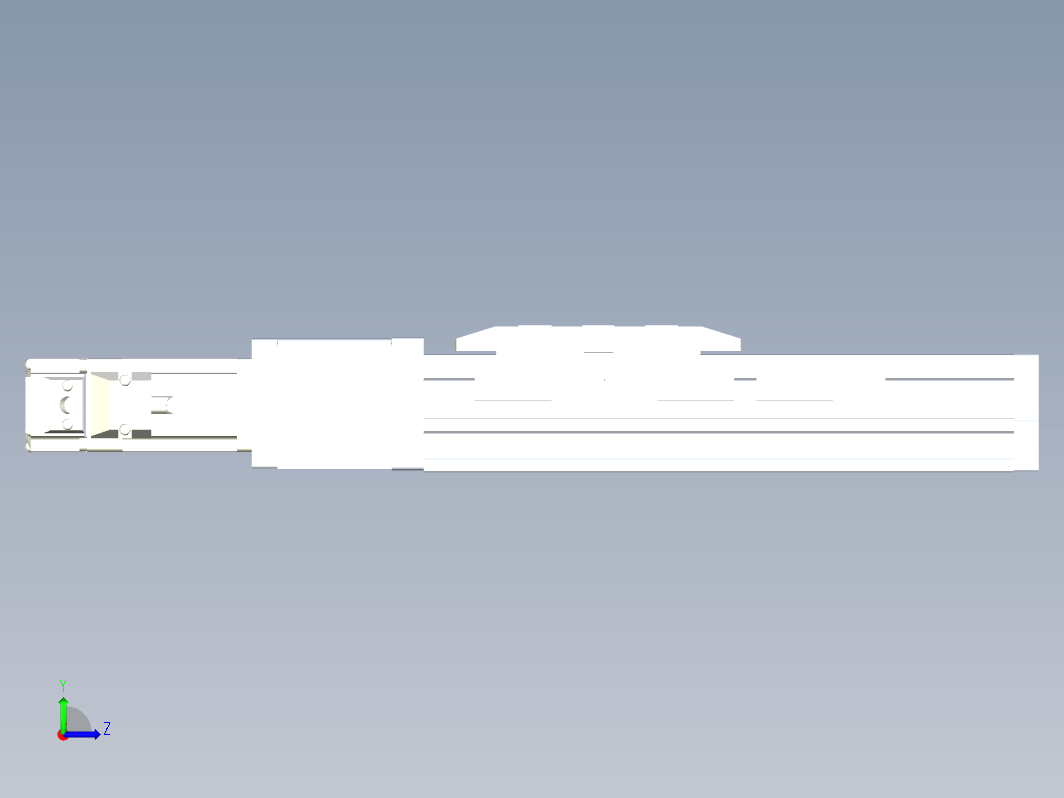 轨道内嵌式螺杆滑台KGH5-100-BC-100W-C4