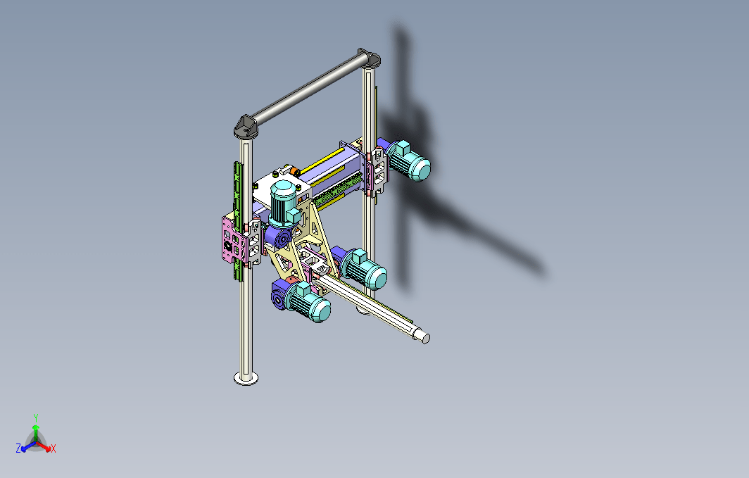 1195工业用机械手UG设计