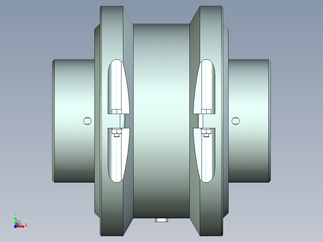 JB8869_JS8_80x98蛇形弹簧联轴器