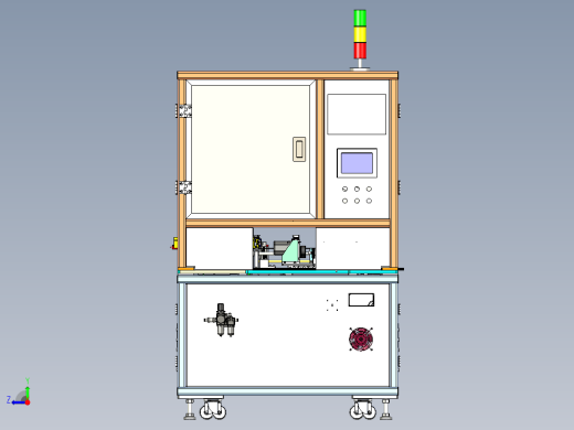 SMT治具装夹机 3D模型（SolidWorks2015设计，提供step(stp)_Sldprt_Sldasm文件）缩略图