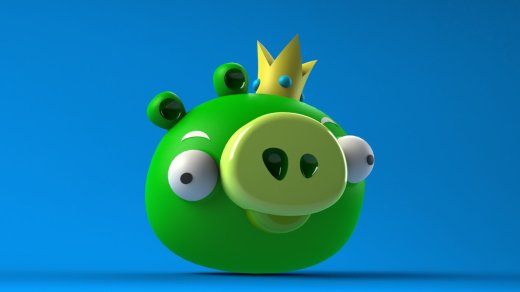 可爱在猪头(愤怒的小鸟版) angry-birds-pig-number-04缩略图