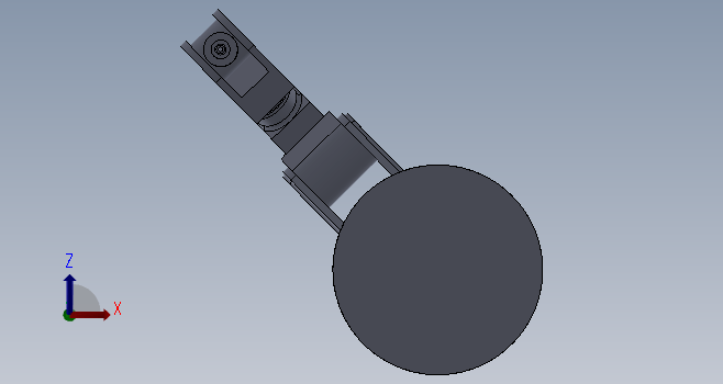 F0120-POM-OT机械臂模型图