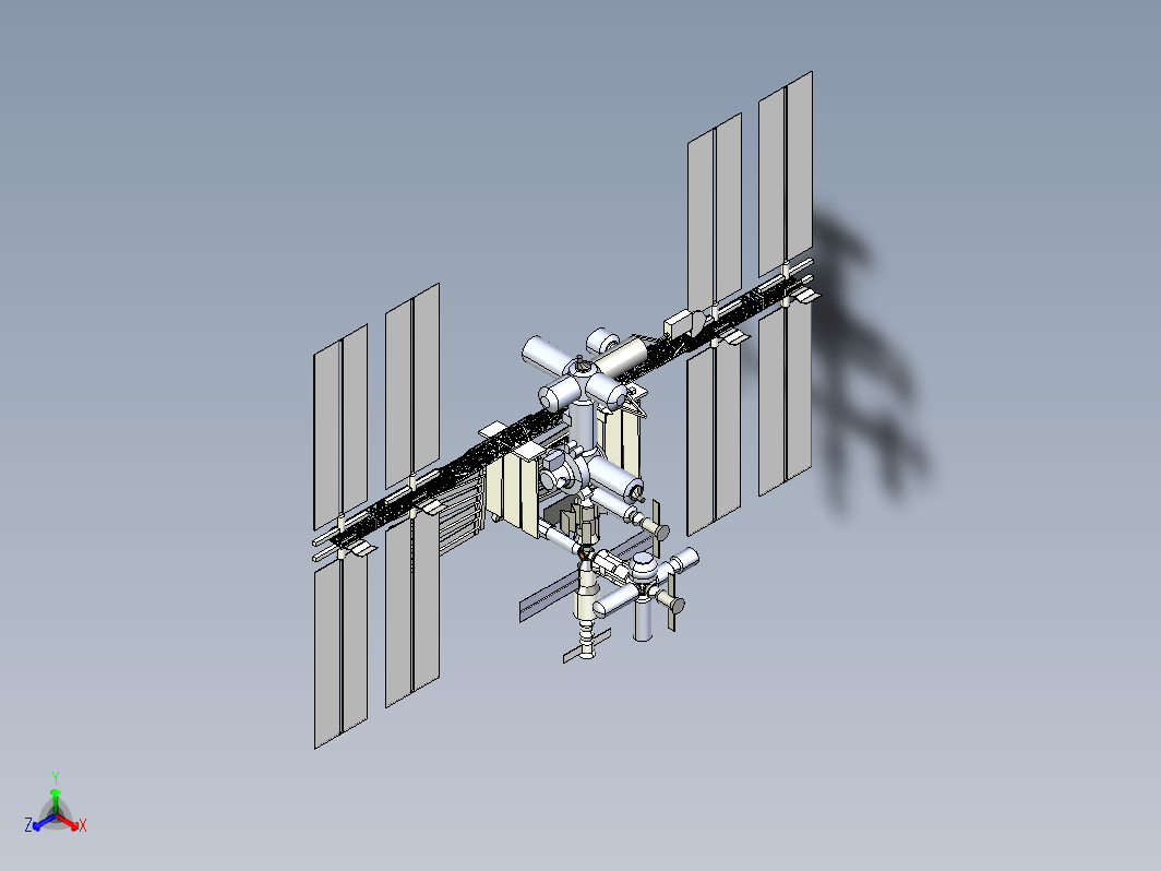 ISS近地轨道空间站