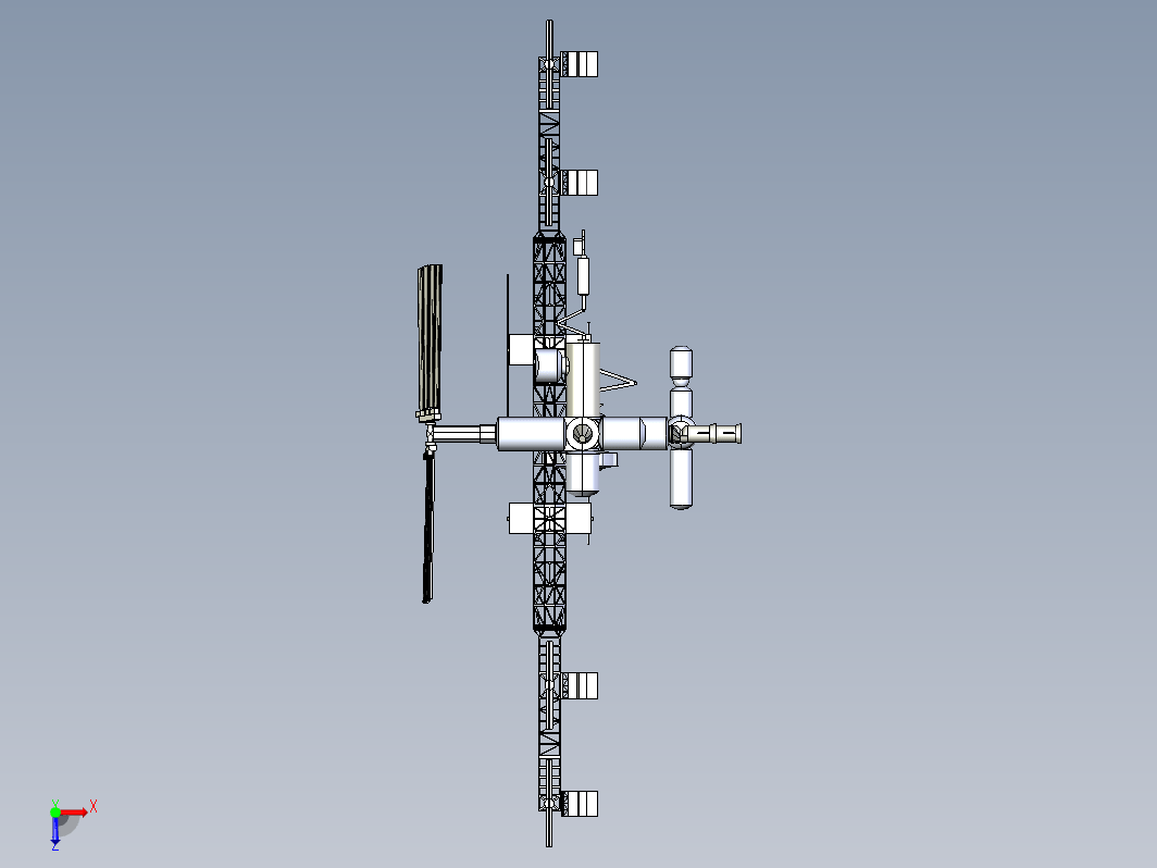 ISS近地轨道空间站