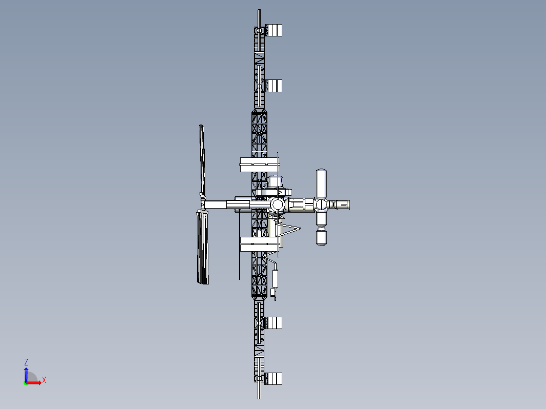 ISS近地轨道空间站