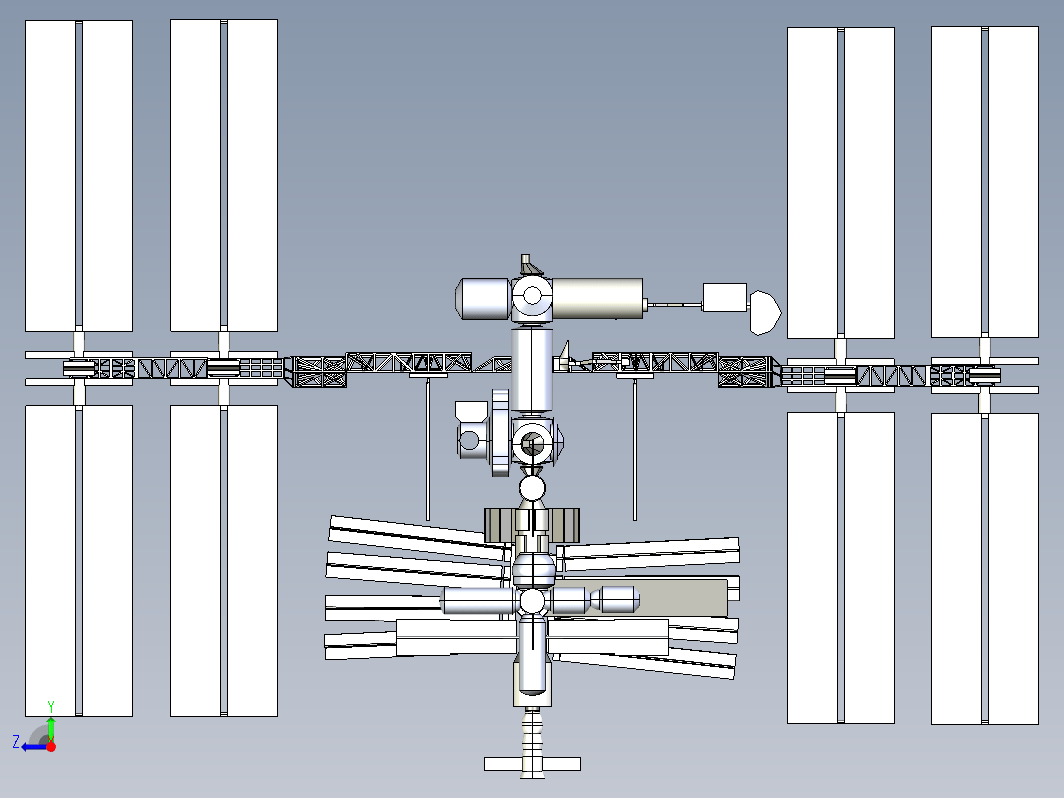 ISS近地轨道空间站