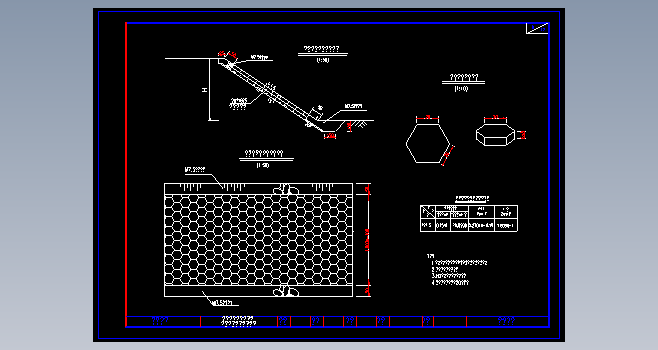 水土保持护坡及路基防护工程设计节点详图CAD
