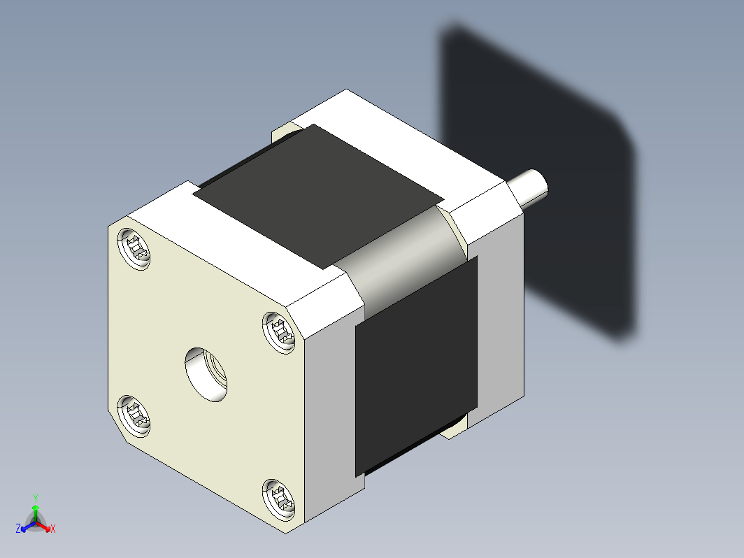 步进电机3D图42J1848-810