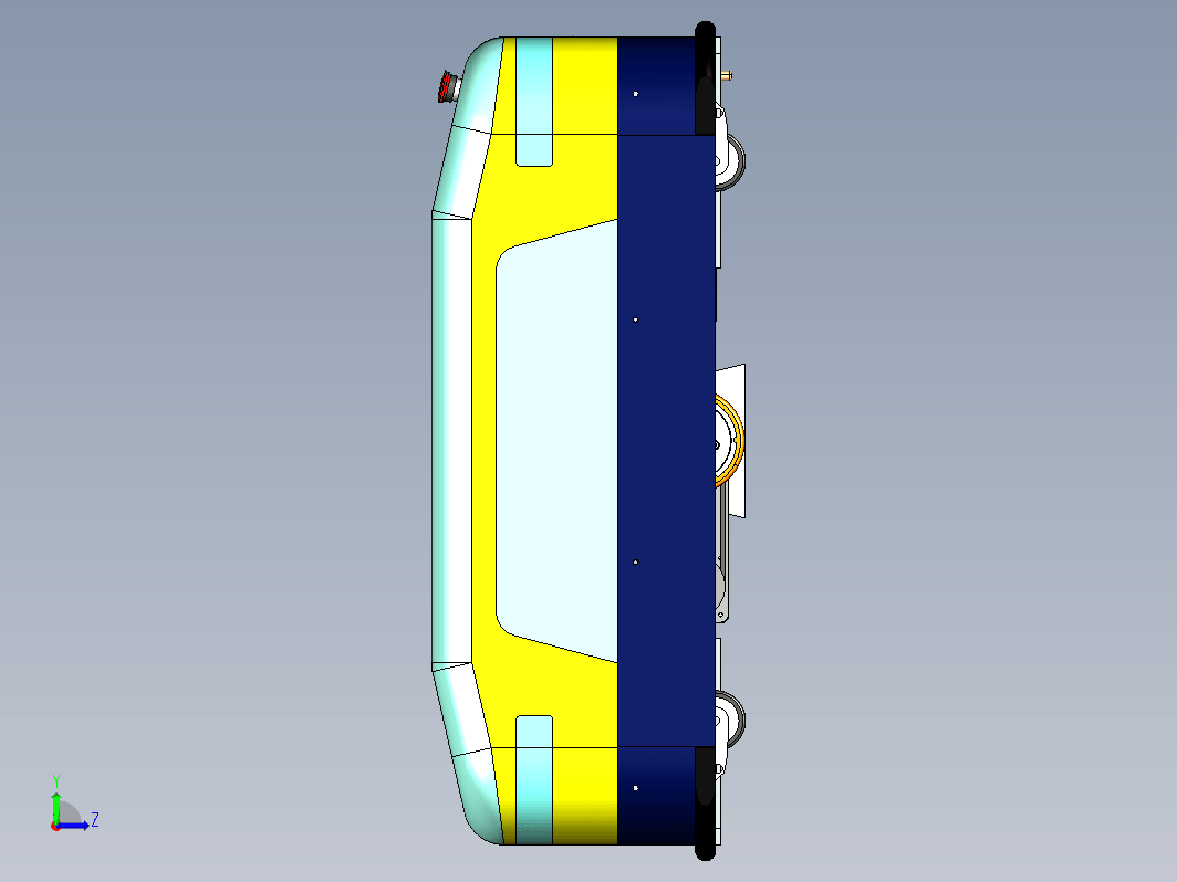 叉式气顶仓储式AGV