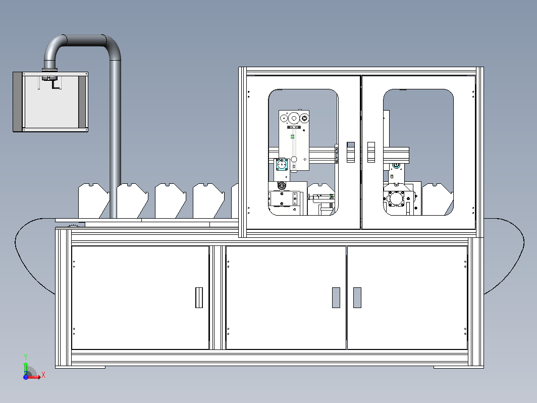 N95折叠口罩耳带焊接机3D+工程图+bom全套 N95耳带焊接机