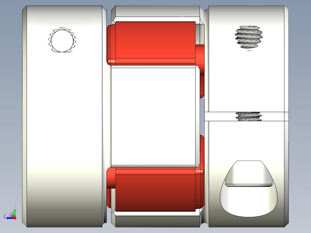 步进耦合器 D25 L30 8 至 8