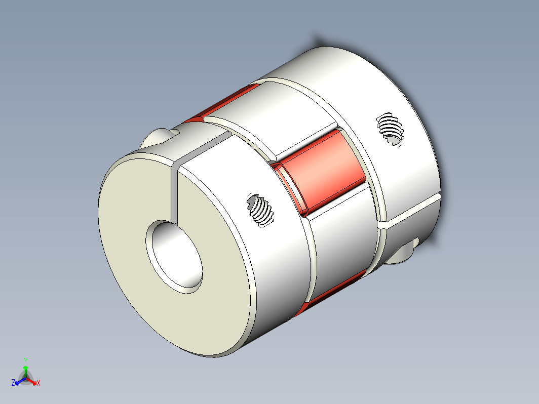 步进耦合器 D25 L30 8 至 8