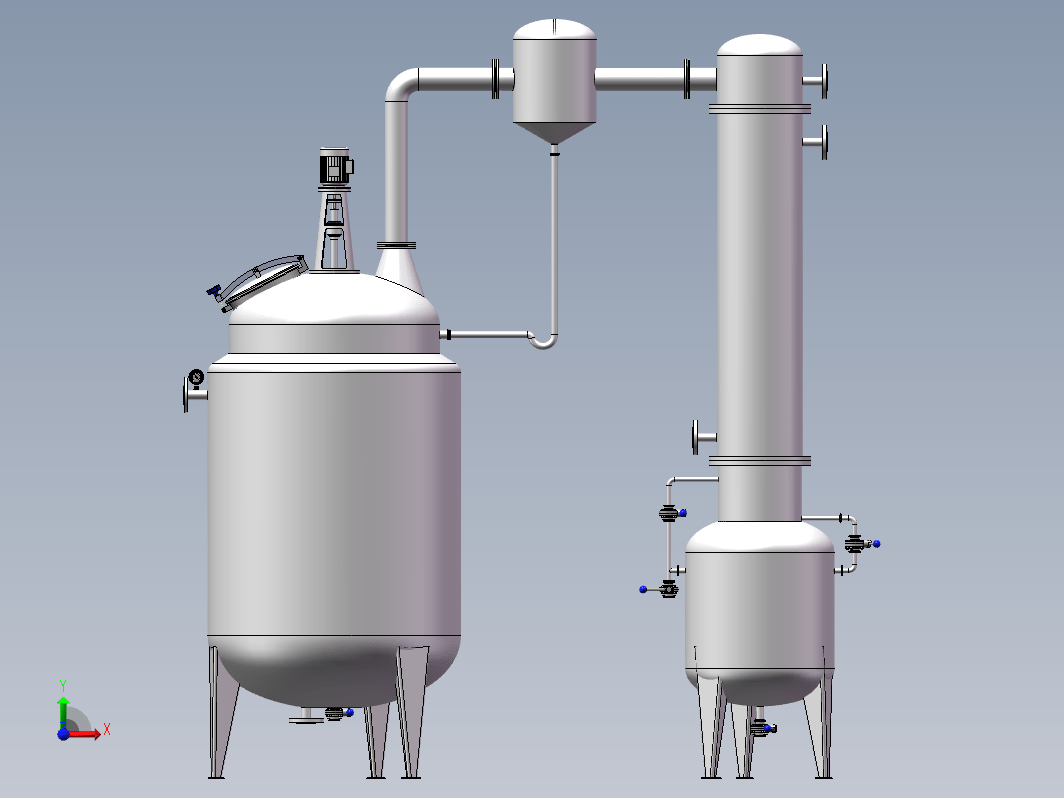 真空减压浓缩器三维SW2018带参