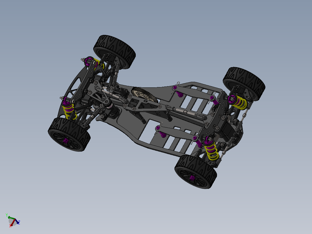 电动四轮驱动遥控模型车 Electric 4WD RC