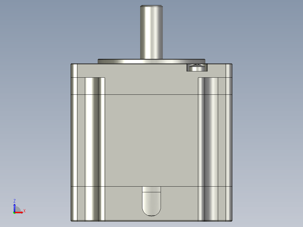 YK57HB56-04A  57mm两相步进电机（3D）