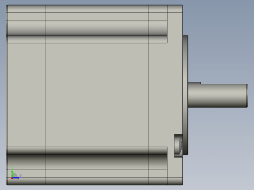 YK57HB56-04A  57mm两相步进电机（3D）缩略图