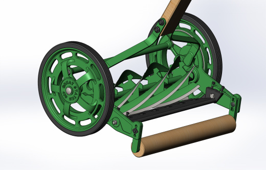 cylinder lawn mower滚筒式割草机缩略图