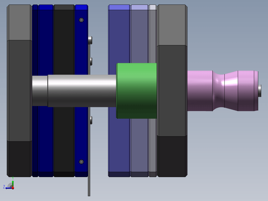 Punching Die冲模3D数模图纸 Solidworks设计附STEP IGS