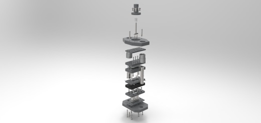Punching Die冲模3D数模图纸 Solidworks设计附STEP IGS缩略图